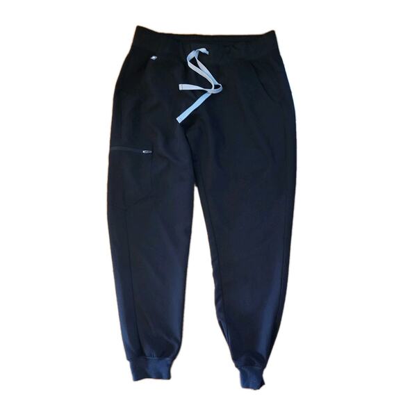 FIGS Scrub Pants Women's Size Medium Black EUC - Picture 1 of 12